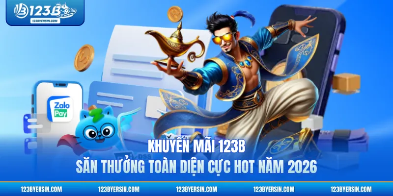 Khuyến Mãi 123B - Săn Thưởng Toàn Diện Cực Hot Năm 2026